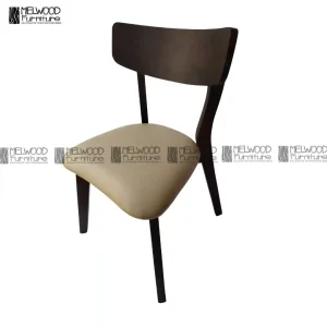 Cafe Chair | Walnut & Soft Beige